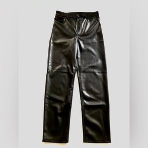 Dynamite High waisted leather pants size 8